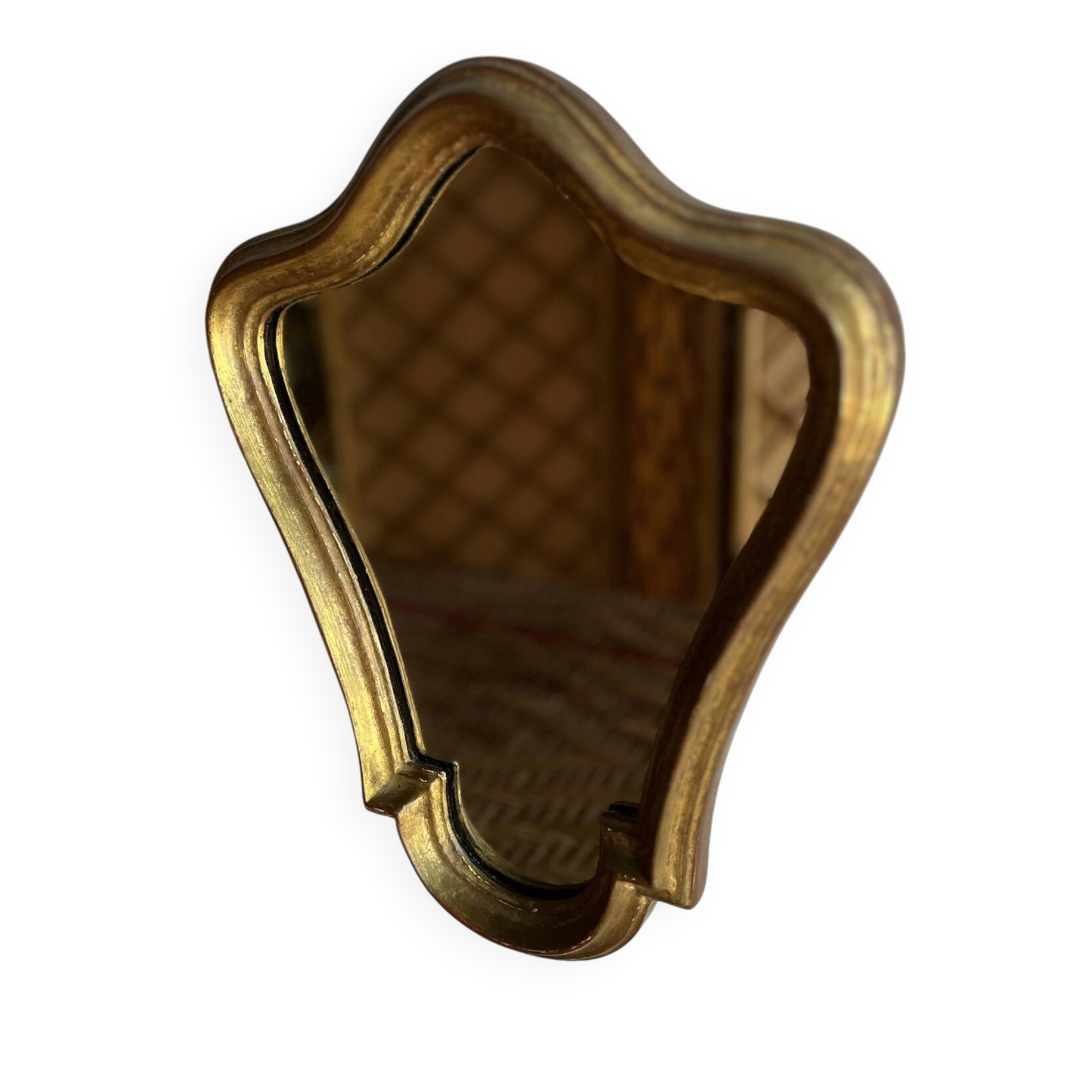 Miroir baroque doré