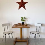 Wooden bistro table