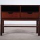 Mahogany Hall Table by Severin Hansen, Denmark, 1950s