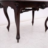 Table en acajou, Europe de l'Ouest, vers 1920.