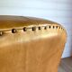 Authentic Club Lounge Set (Sofa + 1 Armchair) in Basane Leather