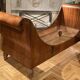Set of 19th Century Italian Empire Flamed Walnut Sleigh Beds or Daybeds
