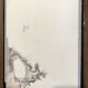 Original work on paper signed by Eugène Eechaut, created in ink and framed, 1973.