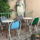 Old pedestal table