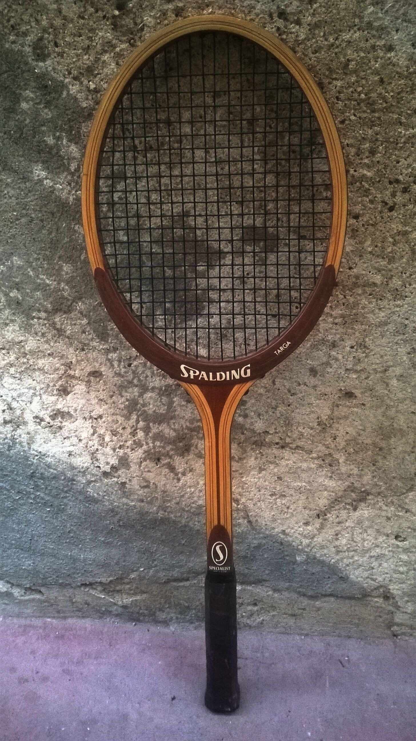 Vintage tennis racket