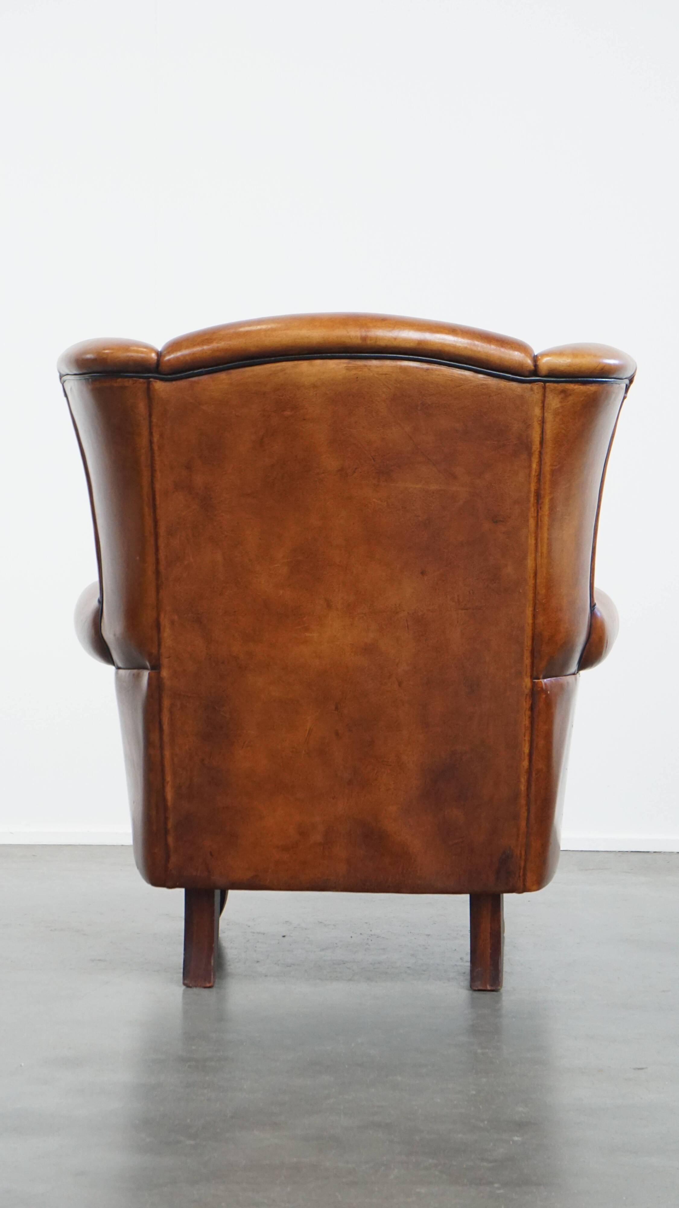 Sheepskin Wingback Chair