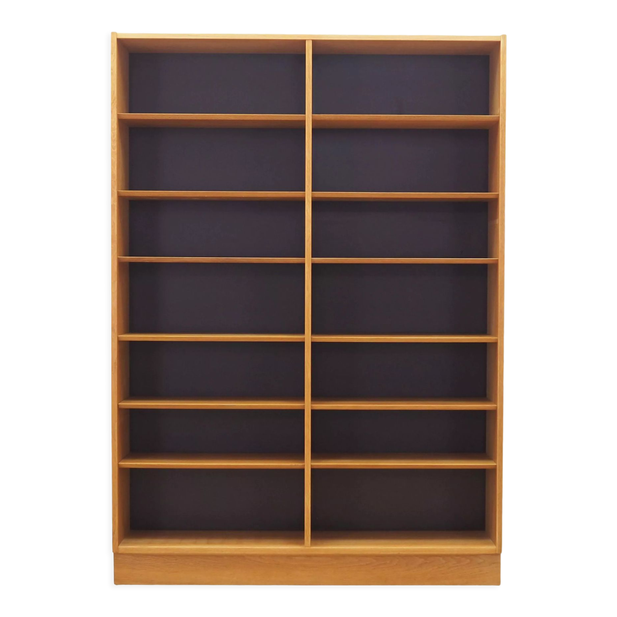 Ash bookcase, Danish design, 1970s, production: Hundevad