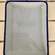 Enamelled sheet metal plate tray