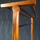 Old oak coat rack