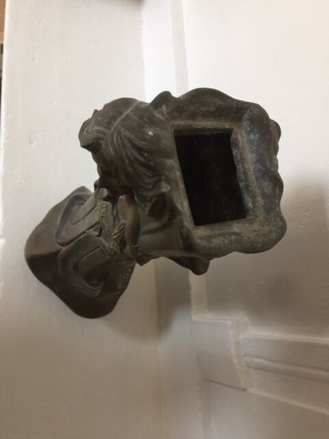 Pair of regulating vases signed Flora Francesco - Art Nouveau