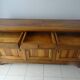 Very much in solid walnut, 3 doors.