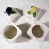 Villeroy and Boch jam jars