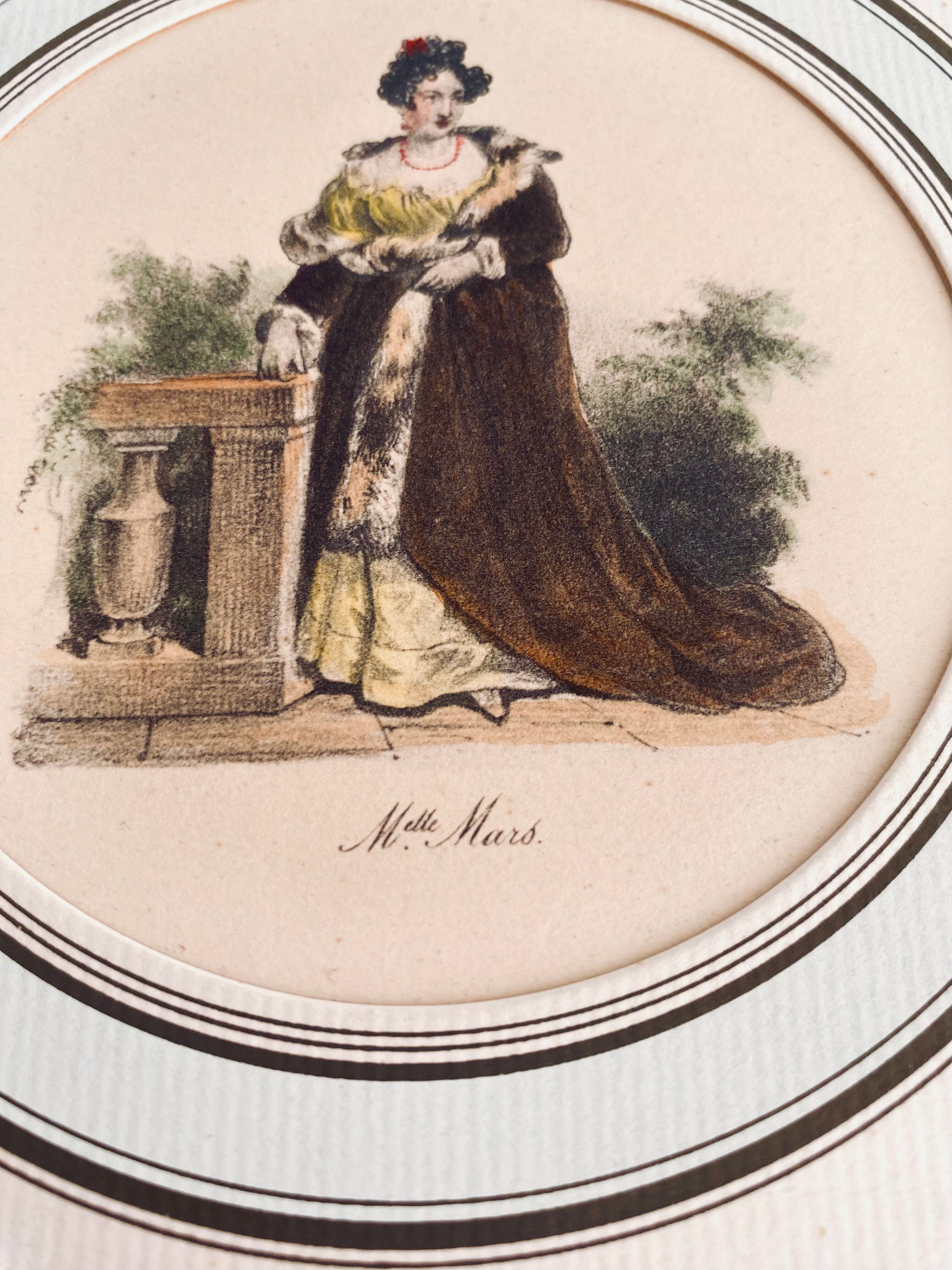 Duo engravings and mats