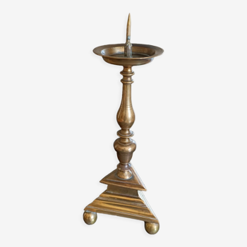Candle stick in bronze