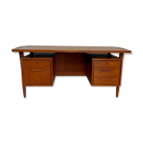 Scandinavian design desk Swiss Teack 70s vintage teak