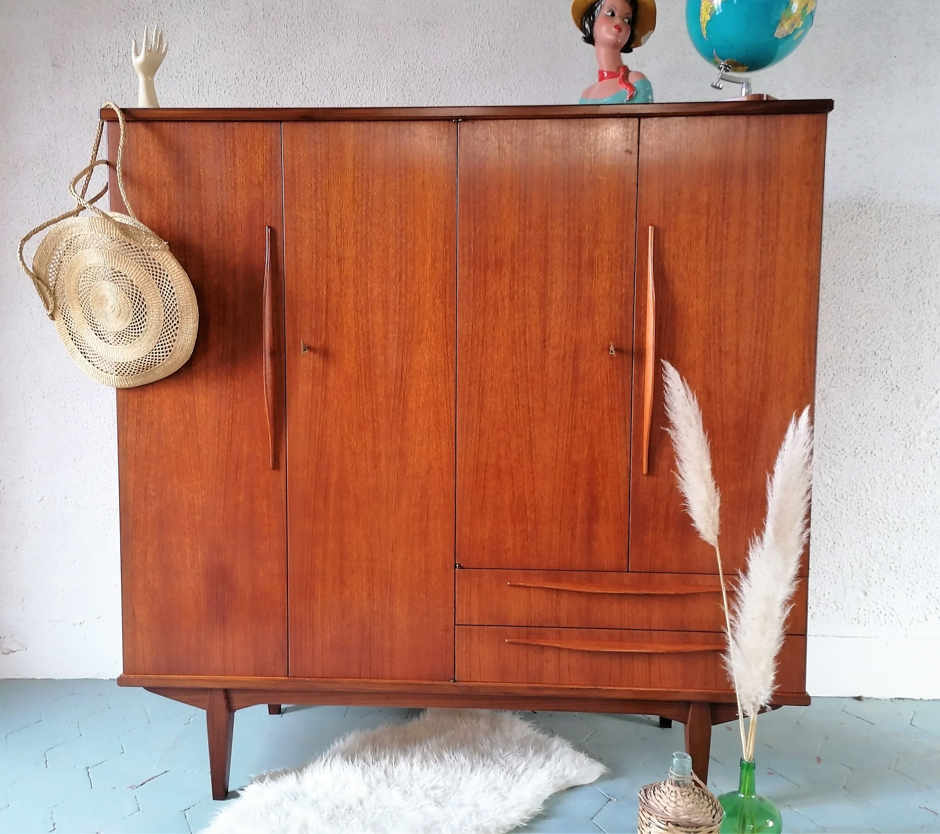 Armoire teck