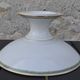 Earthenware compote bowl decorated with foliage garland, Grand Dépôt Emile Bourgeois rue Drouot