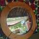 Miroir en bois