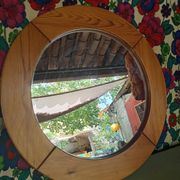 Miroir en bois