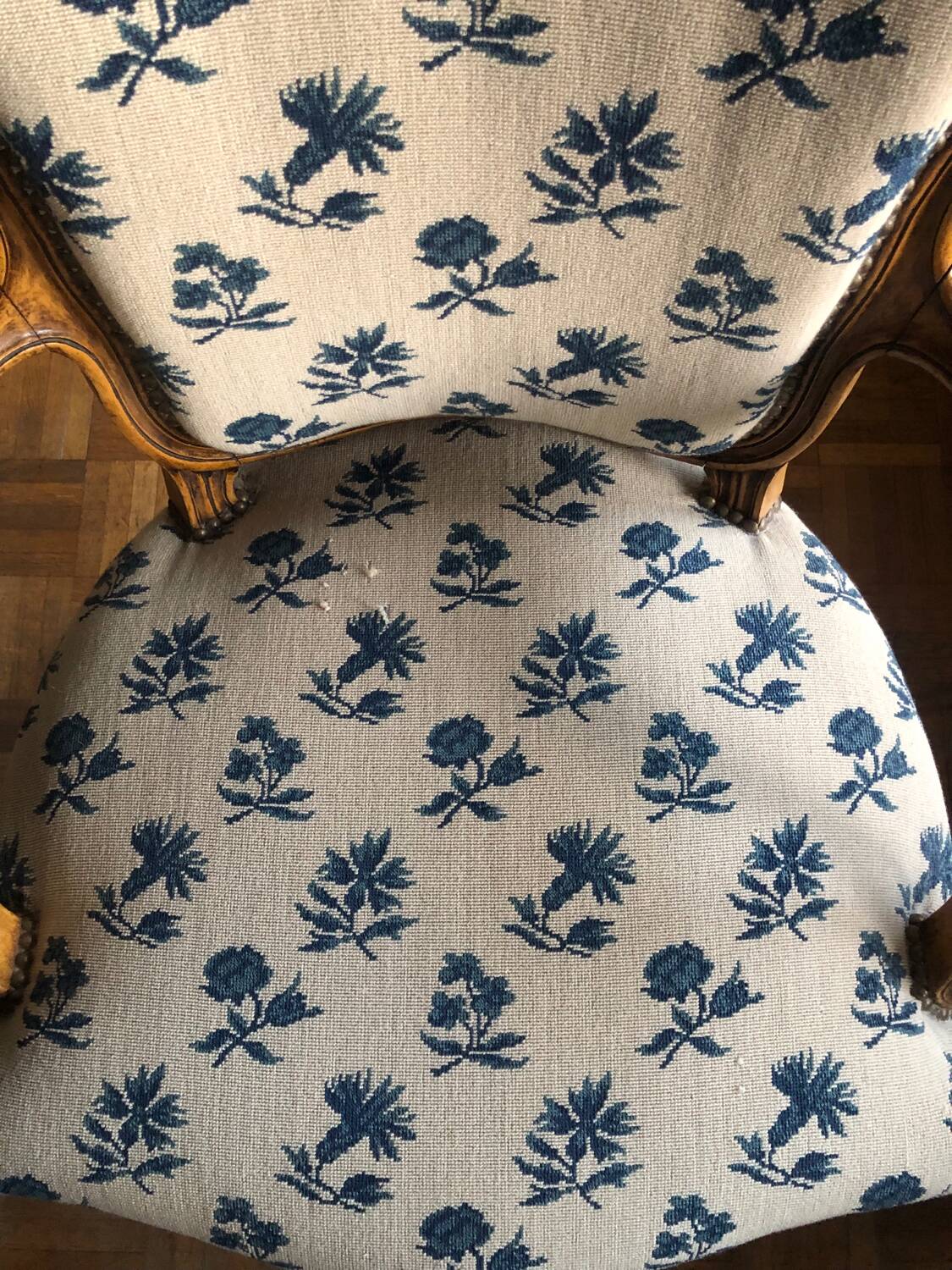 Pair of Louis XV armchairs