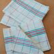 Set of 3 vintage glass towels