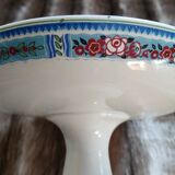 Antique compote dish from Digoin and Sarreguemines