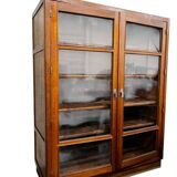XL vintage display cabinet/laboratory cabinet/school cabinet