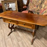Desk with flap
