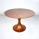 Mid-Century Modern Wooden Dining Table, Italy, 1960s