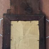 Miroir ancien en bois 56 x 30 cm