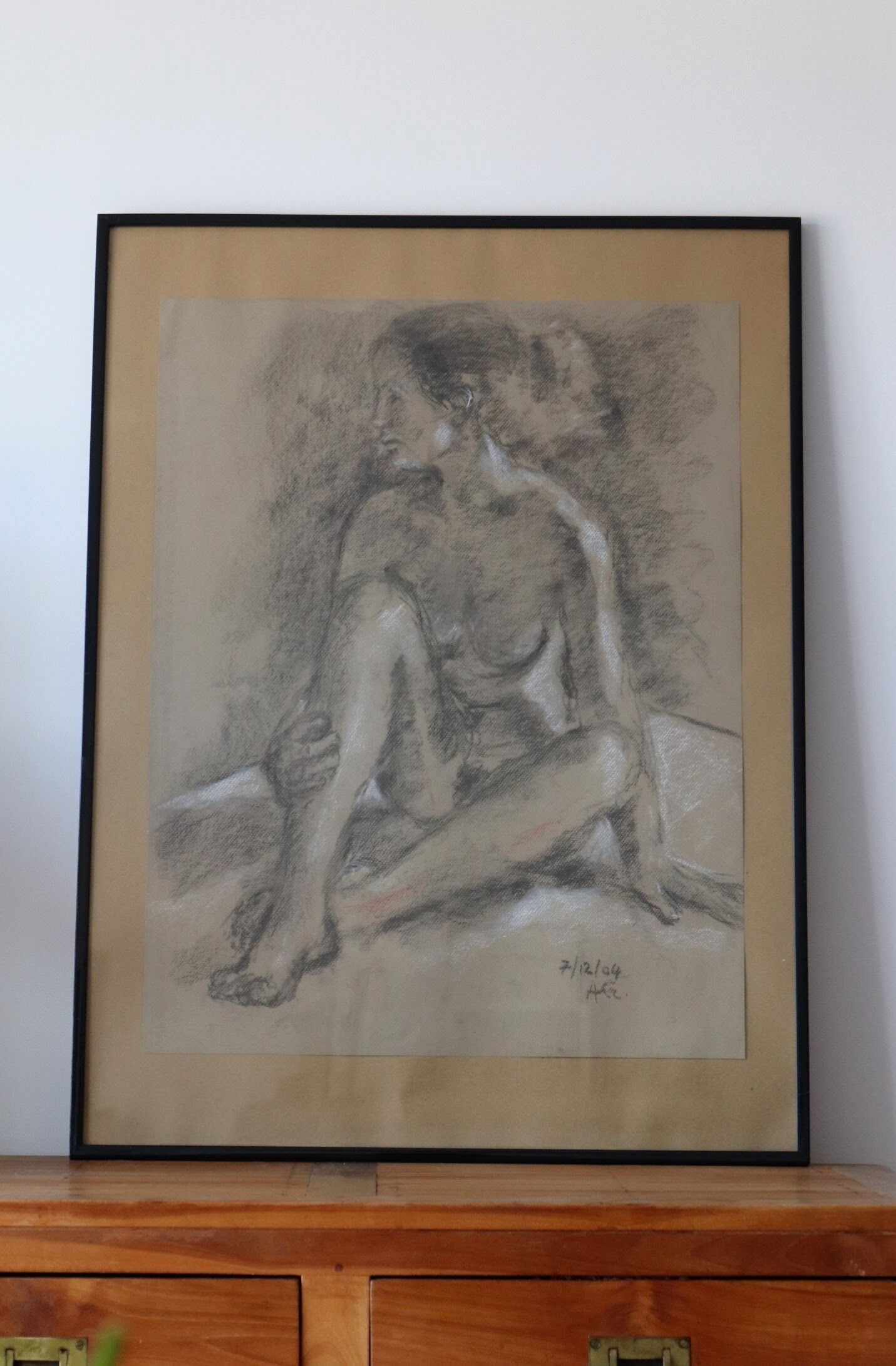 Drawing seated