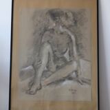 Drawing seated