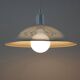 Vintage 1980s Postmodern-Industrial Perforated Pendant Lamp By Massive.
