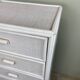 Chiffonnier vintage en osier