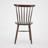 Chaise de salle à manger en hêtre des années 1970, Tchécoslovaquie