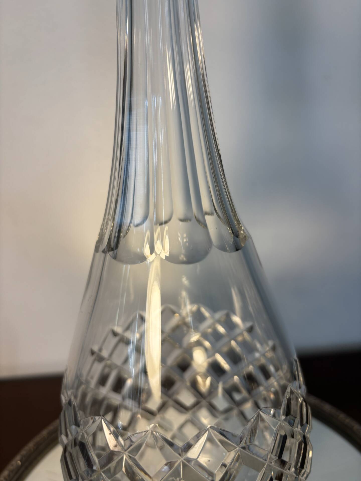 Carafe Cristal Burgos Baccarat signed