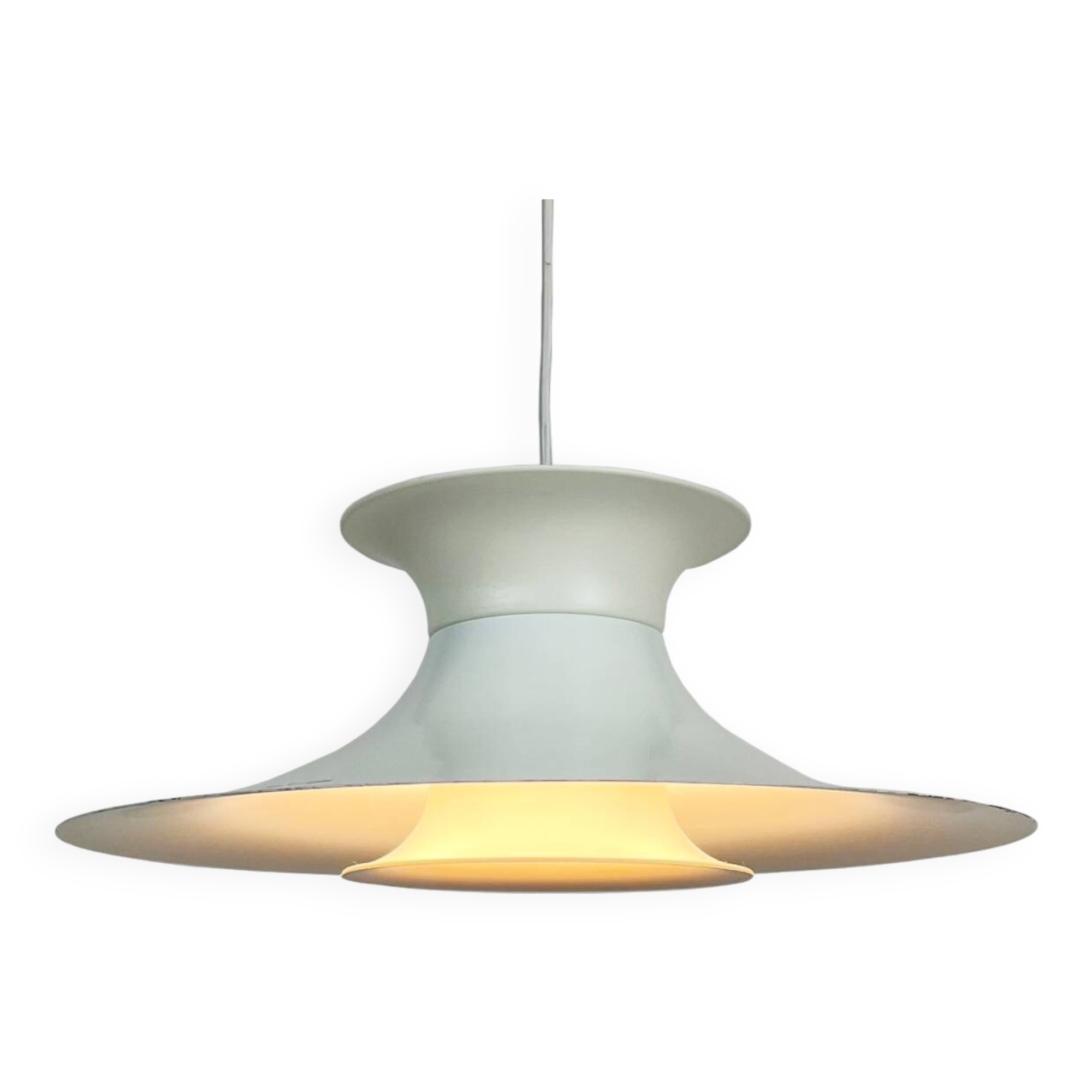 Vintage Danish Pendant Lamp • Frandsen • 1970