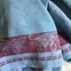 Blue and red butterfly lily of the valley tablecloth 160x240