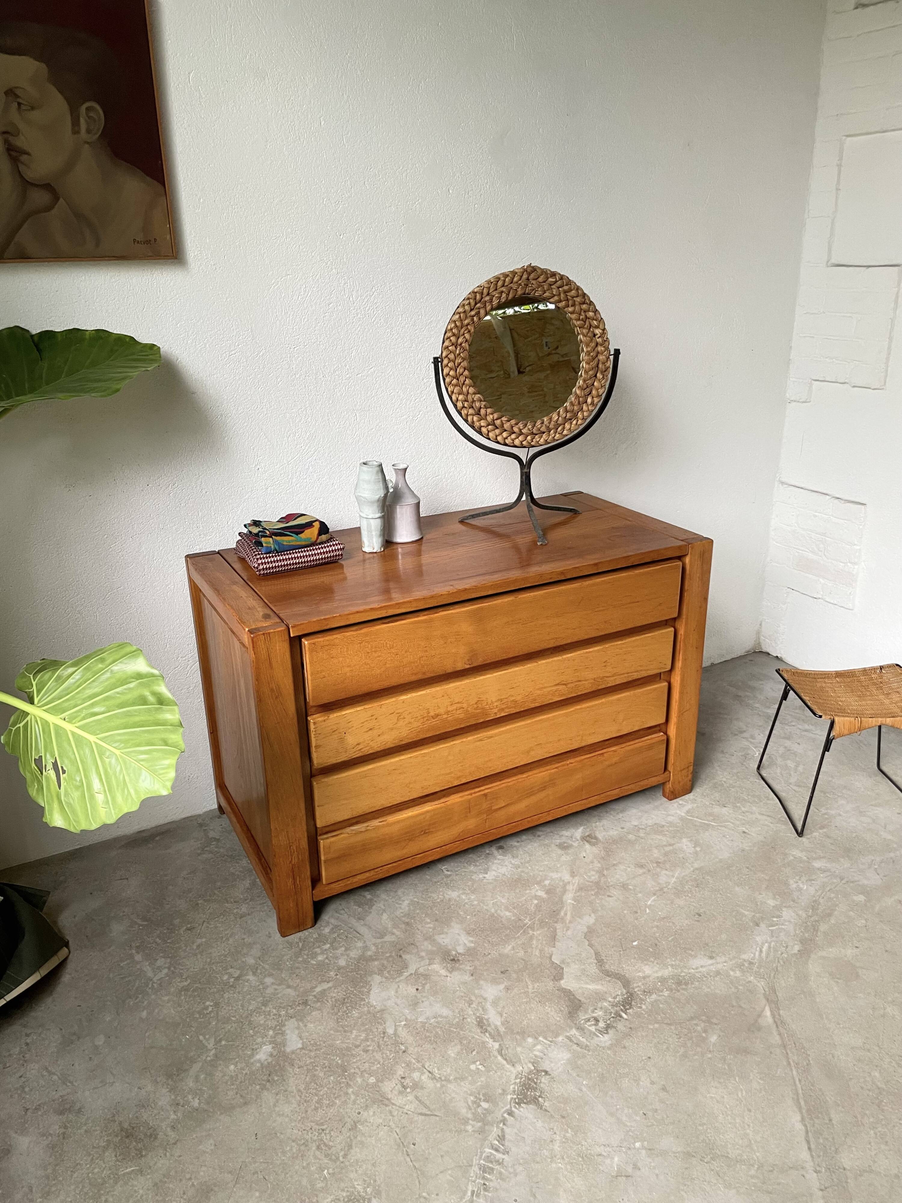 Elm chest of drawers Maison Regain