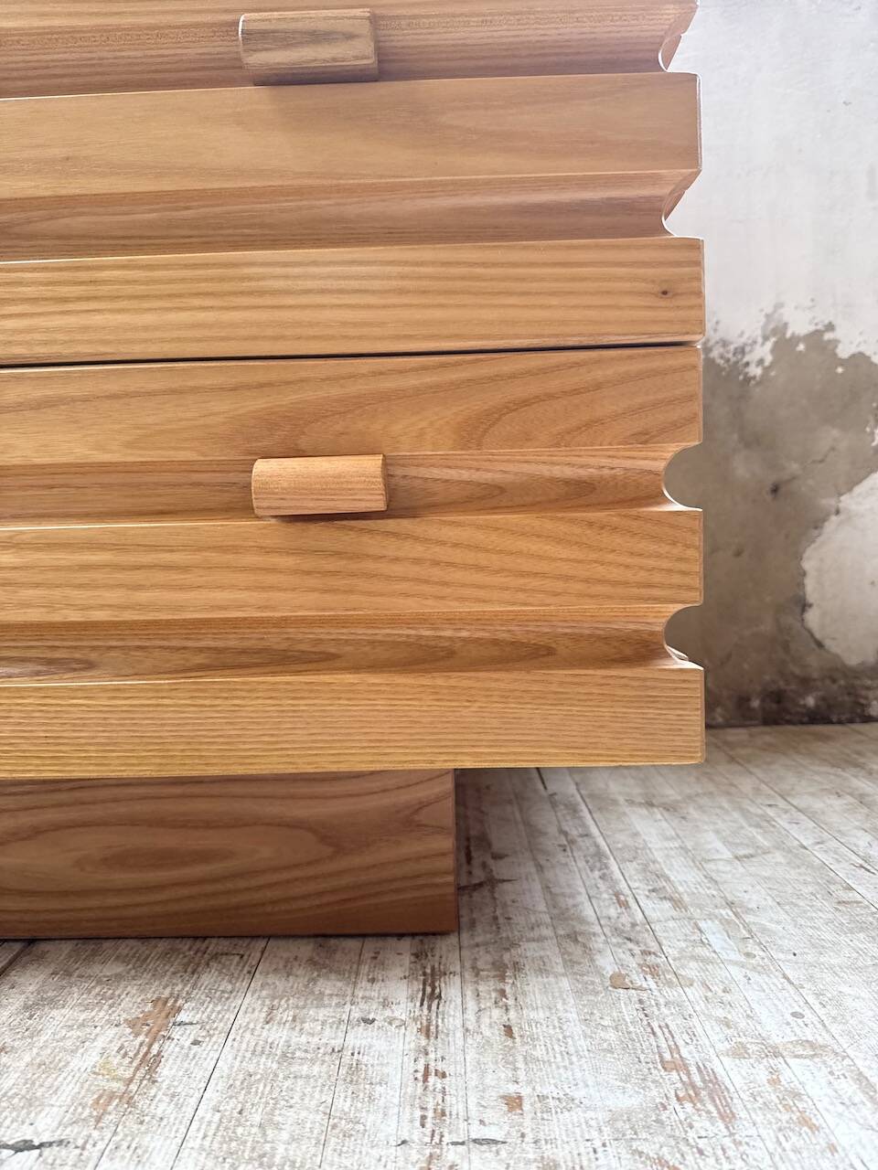 Solid oak chest of drawers Regain XL