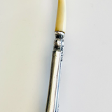 Solid silver fork 19em