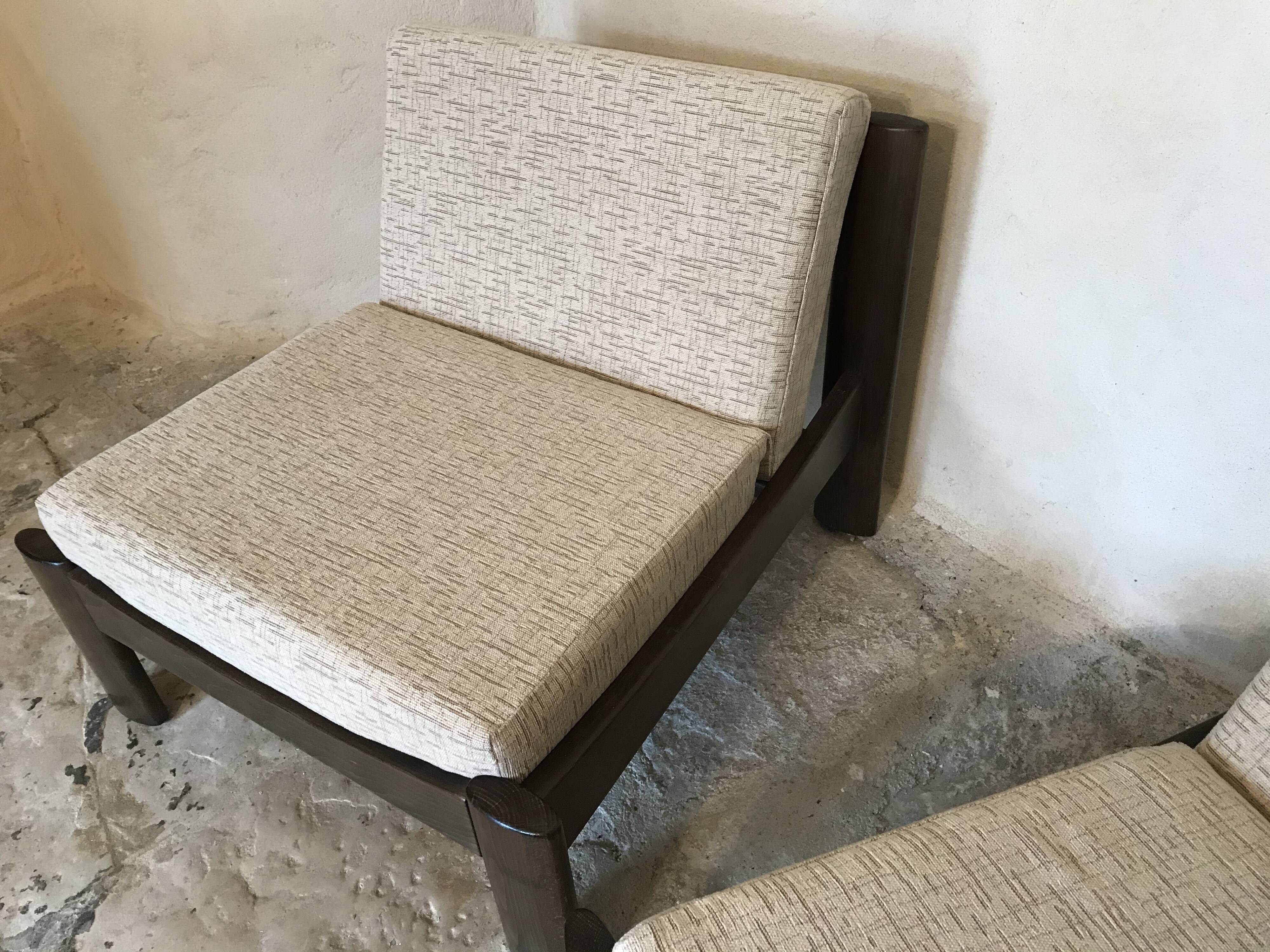 Pair of vintage armchairs