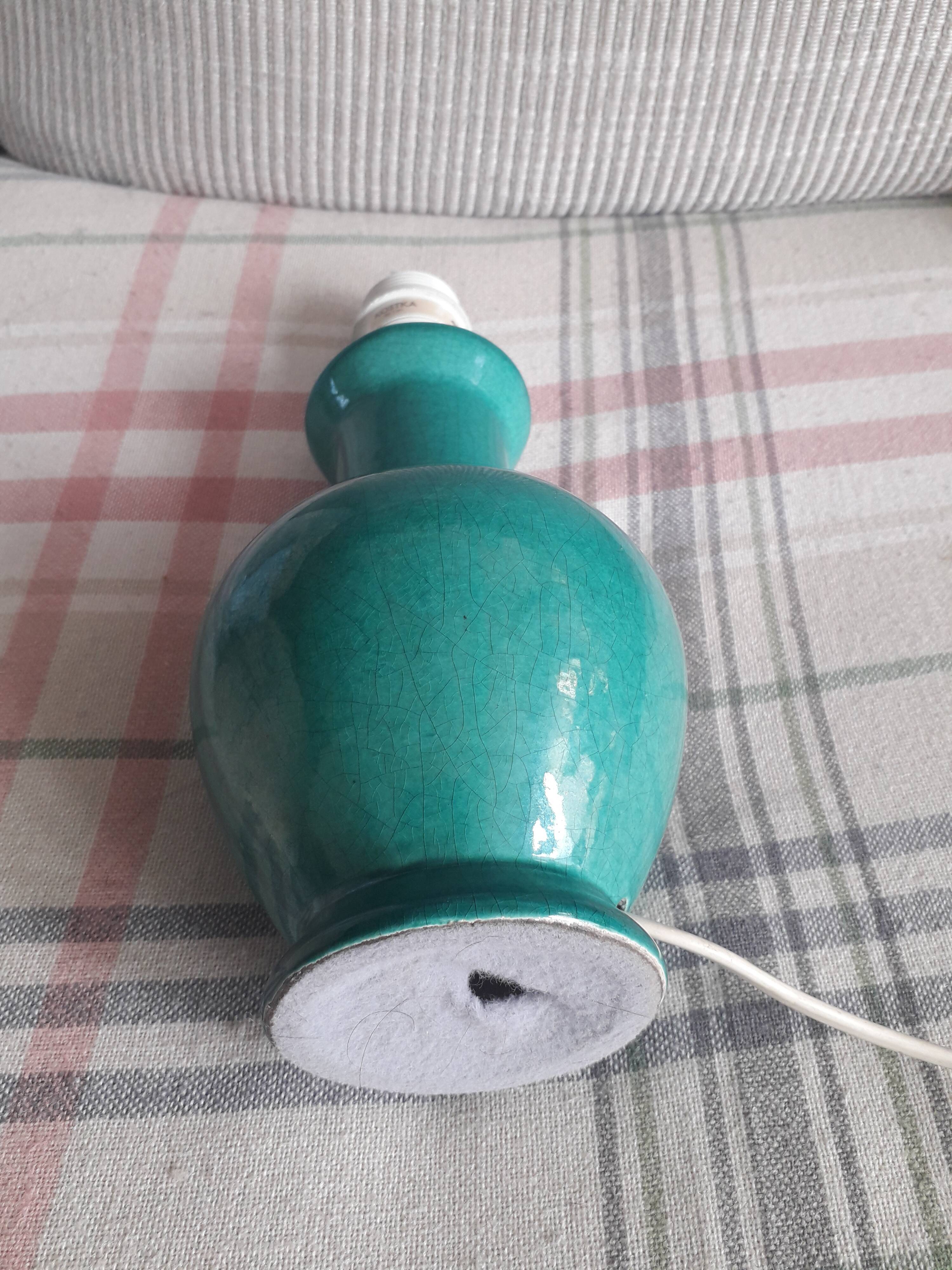 Ceramic lamp signed Koska