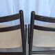 Ensemble de 6 chaises de salle à manger en bois de hêtre vintage / Style scandinave des années 50
