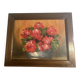 Tableau ancien bouquet de fleurs