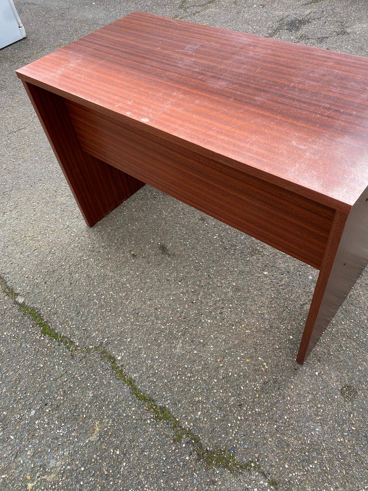 Vintage Scandinavian desk Gauthier boat 1980 in wood