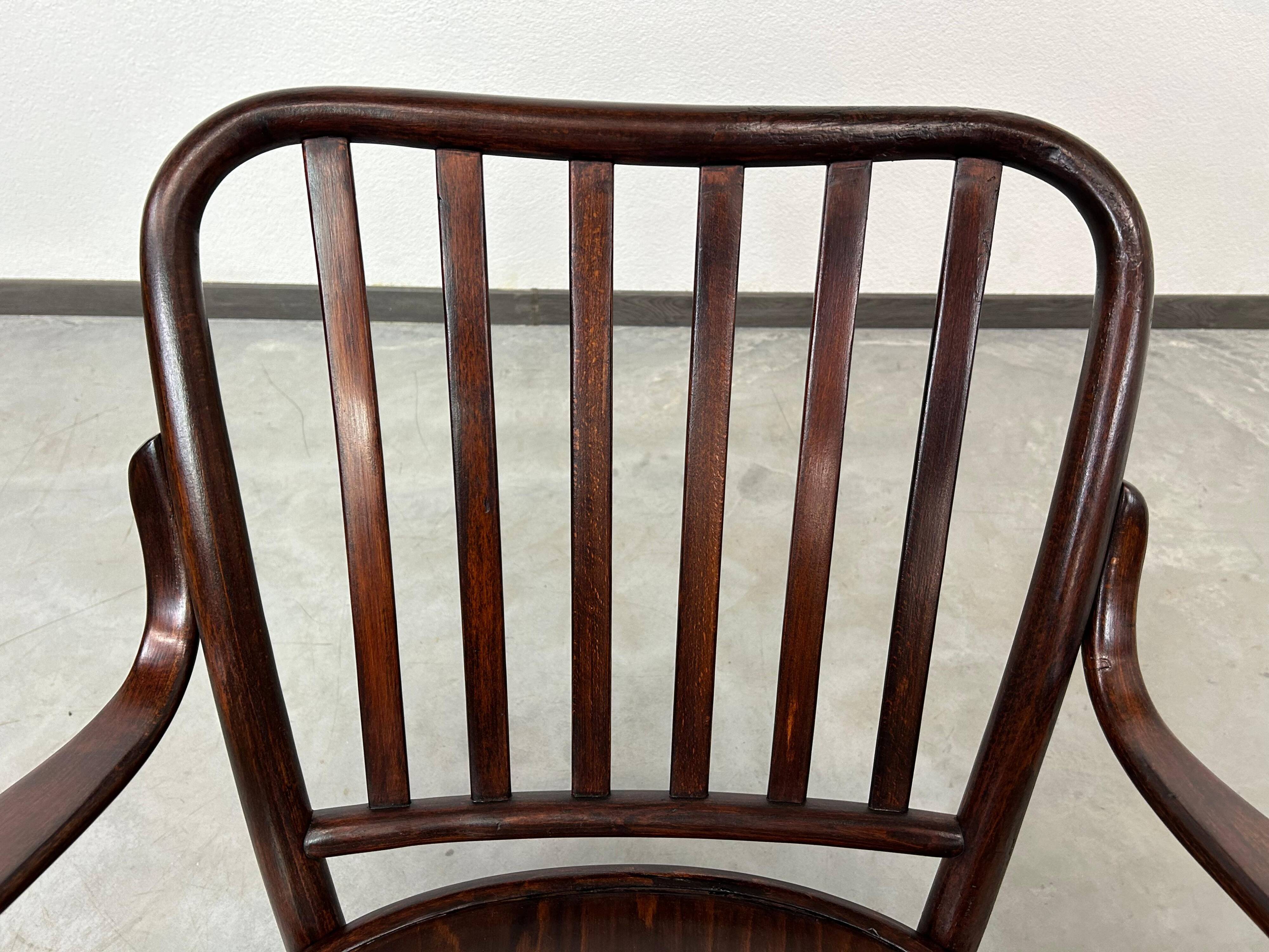 Art Deco armchairs A752F by Josef Frank for Thonet Mundus