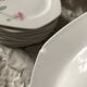 Porcelain plate service