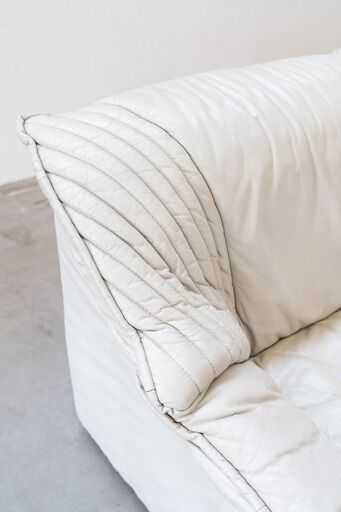 Canapés en cuir, années 1970, ensemble de 2