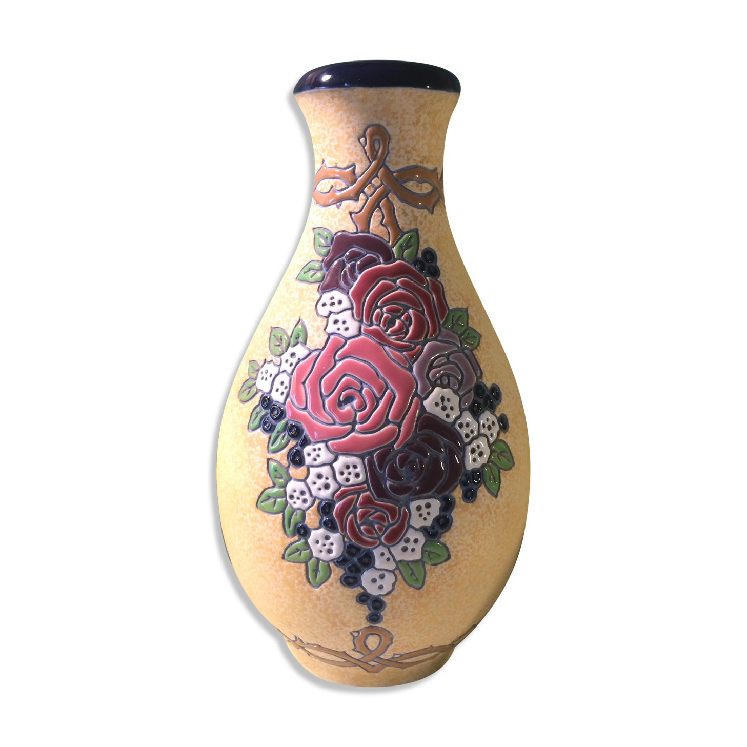 Keramis art deco vase